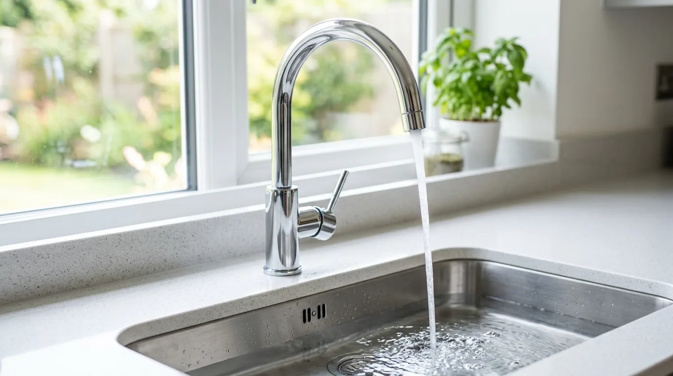 Local Plumbing Master Pros same day plumber fixing a faucet in Gordon, TX